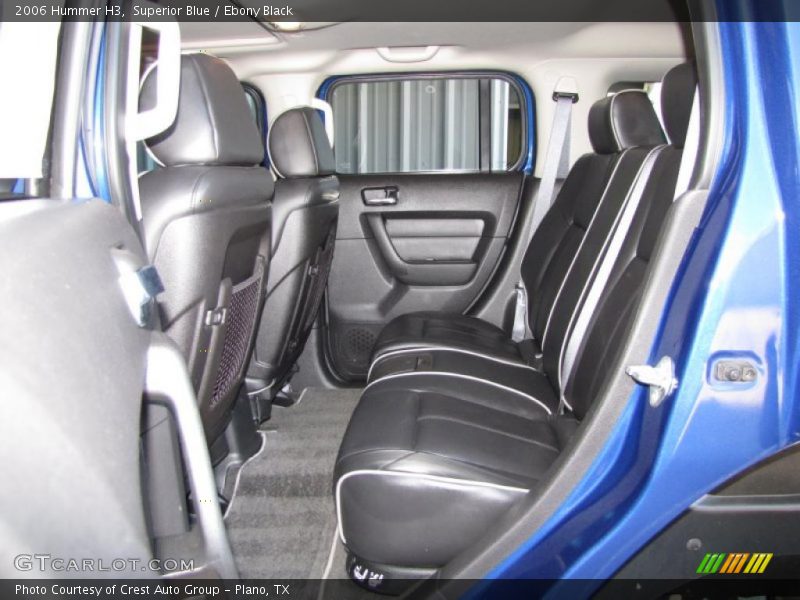 Superior Blue / Ebony Black 2006 Hummer H3
