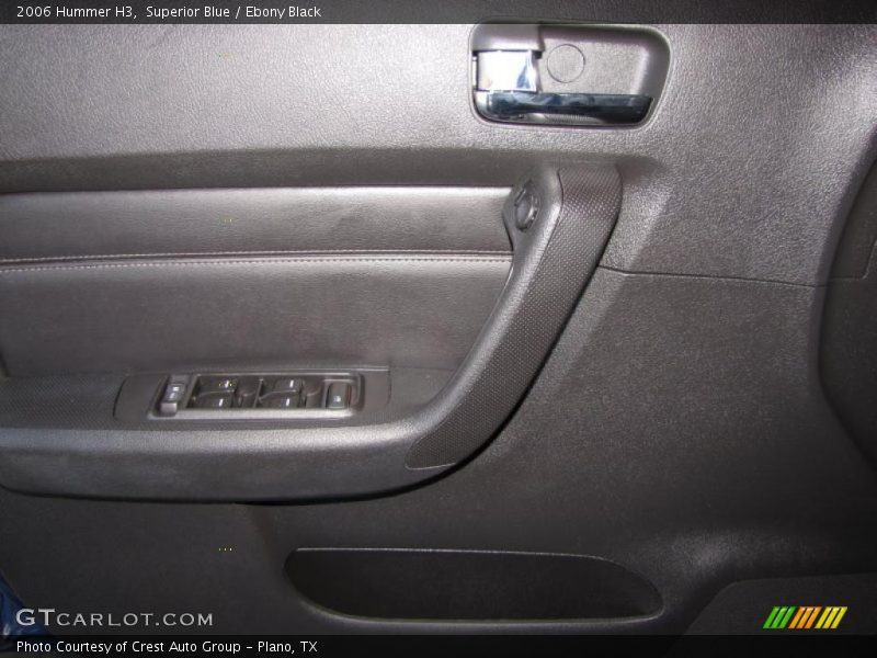 Superior Blue / Ebony Black 2006 Hummer H3