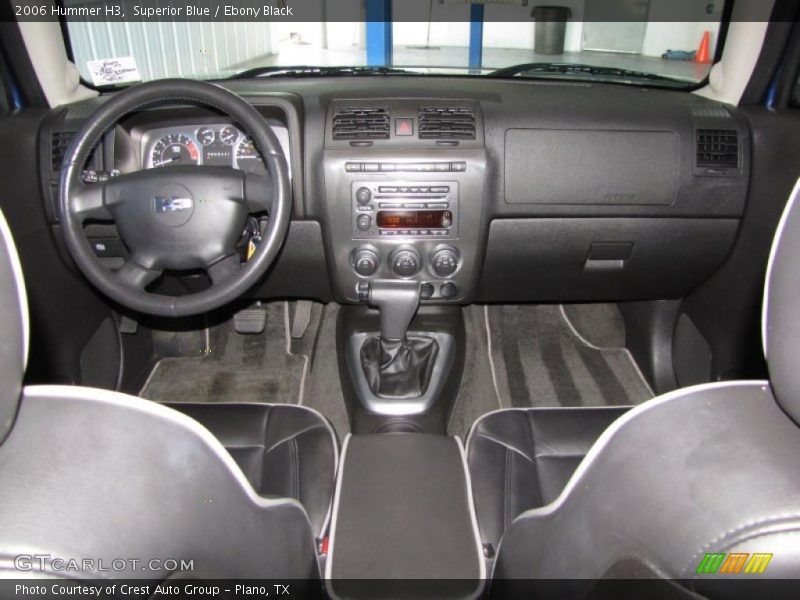 Superior Blue / Ebony Black 2006 Hummer H3