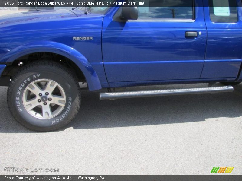Sonic Blue Metallic / Medium Dark Flint 2005 Ford Ranger Edge SuperCab 4x4