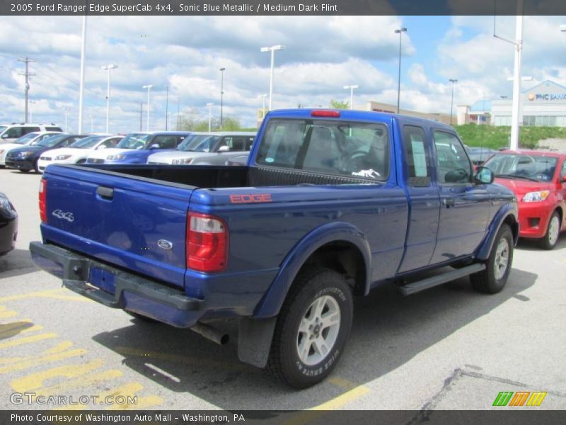 Sonic Blue Metallic / Medium Dark Flint 2005 Ford Ranger Edge SuperCab 4x4