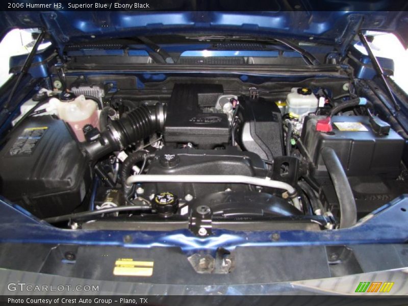 Superior Blue / Ebony Black 2006 Hummer H3