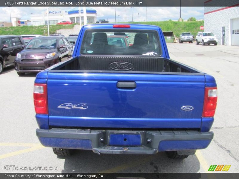 Sonic Blue Metallic / Medium Dark Flint 2005 Ford Ranger Edge SuperCab 4x4