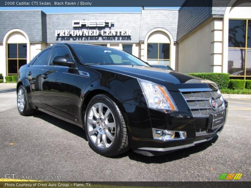 Black Raven / Ebony 2008 Cadillac CTS Sedan