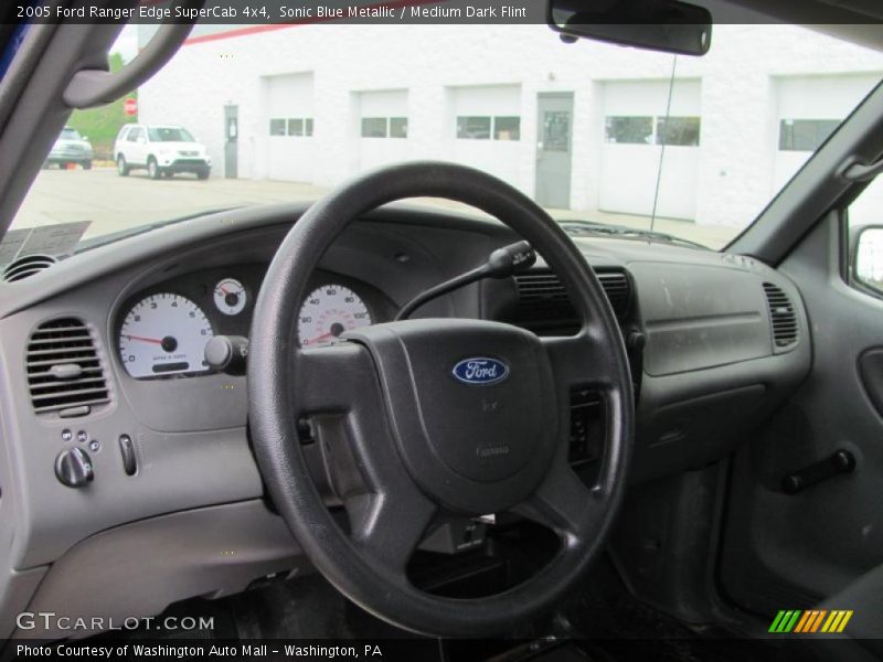 Sonic Blue Metallic / Medium Dark Flint 2005 Ford Ranger Edge SuperCab 4x4