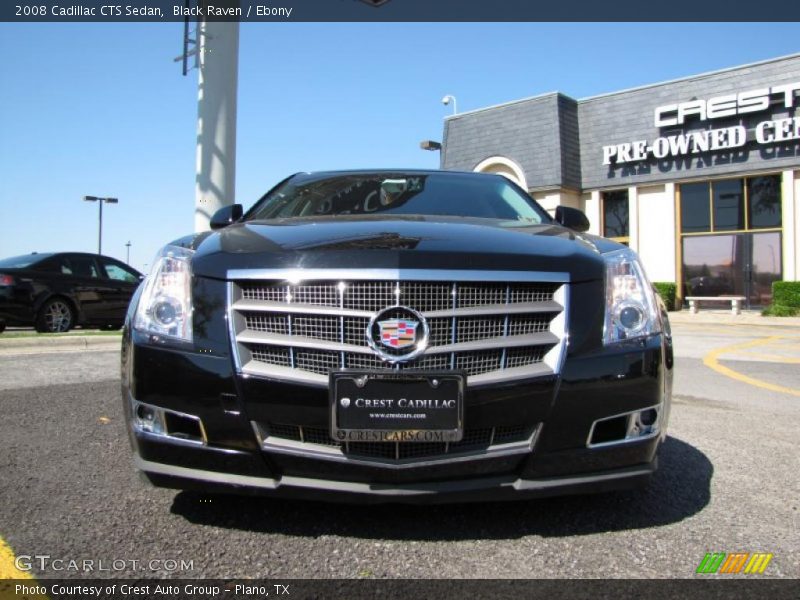 Black Raven / Ebony 2008 Cadillac CTS Sedan
