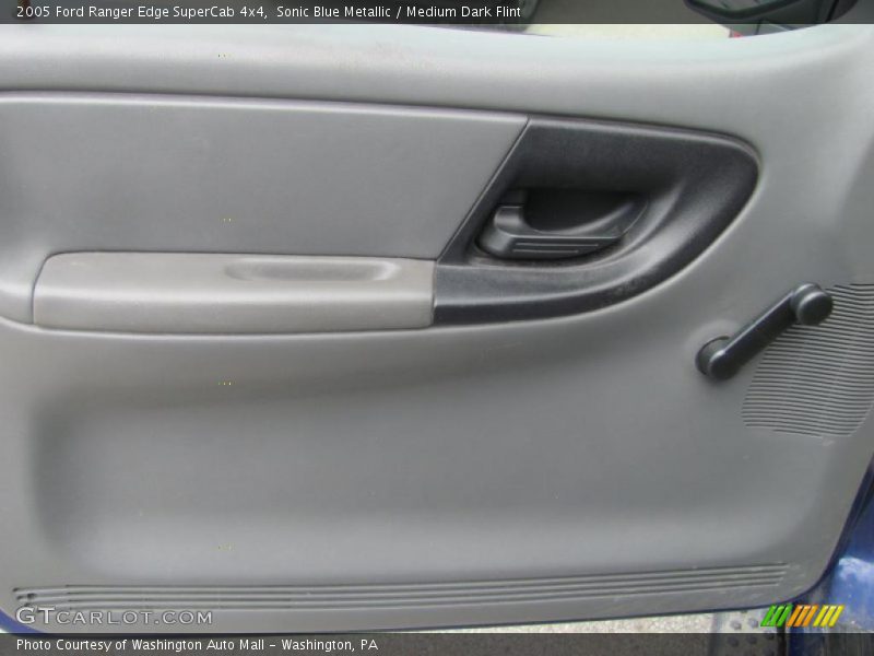 Sonic Blue Metallic / Medium Dark Flint 2005 Ford Ranger Edge SuperCab 4x4