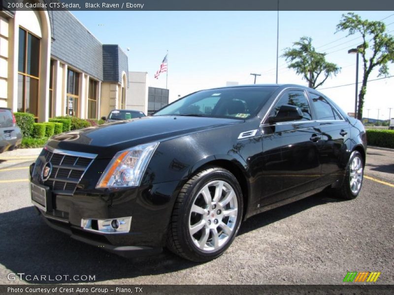 Black Raven / Ebony 2008 Cadillac CTS Sedan