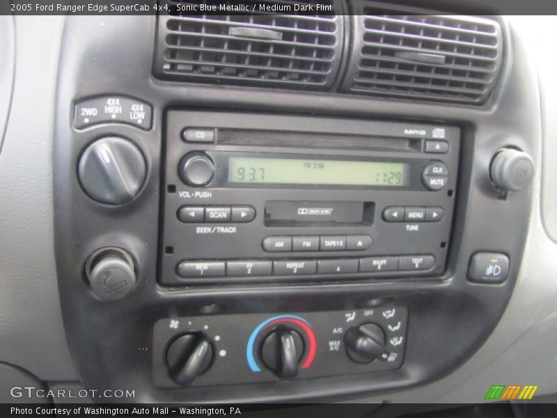 Sonic Blue Metallic / Medium Dark Flint 2005 Ford Ranger Edge SuperCab 4x4