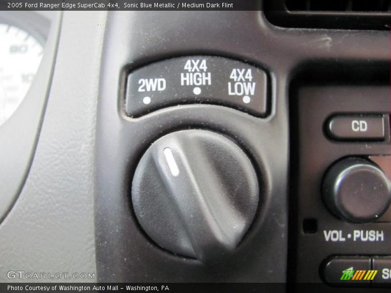 Sonic Blue Metallic / Medium Dark Flint 2005 Ford Ranger Edge SuperCab 4x4