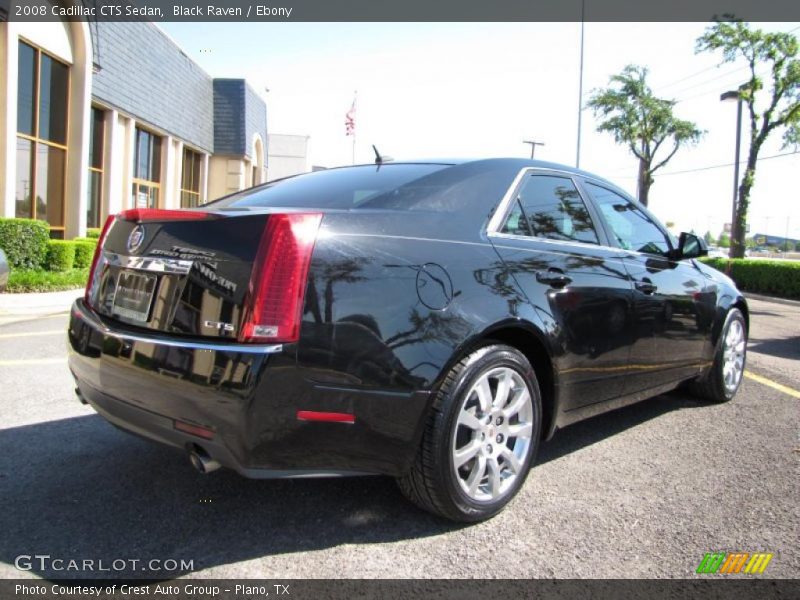 Black Raven / Ebony 2008 Cadillac CTS Sedan