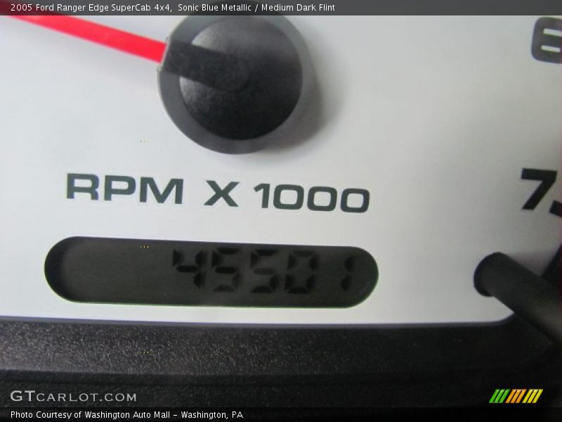 Sonic Blue Metallic / Medium Dark Flint 2005 Ford Ranger Edge SuperCab 4x4
