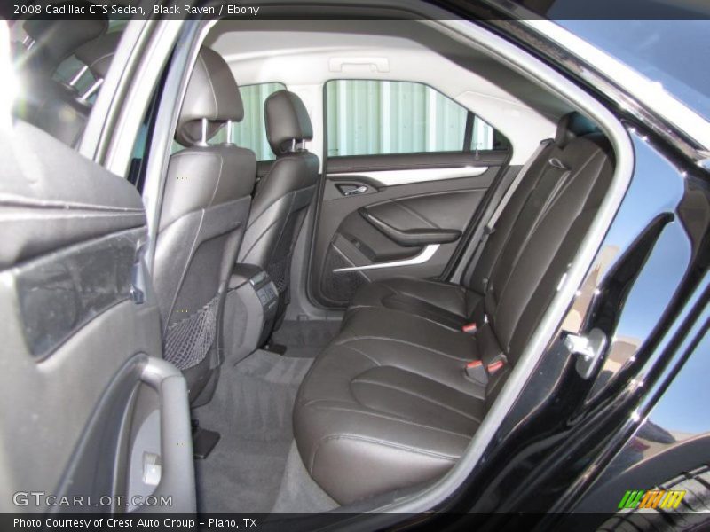 Black Raven / Ebony 2008 Cadillac CTS Sedan