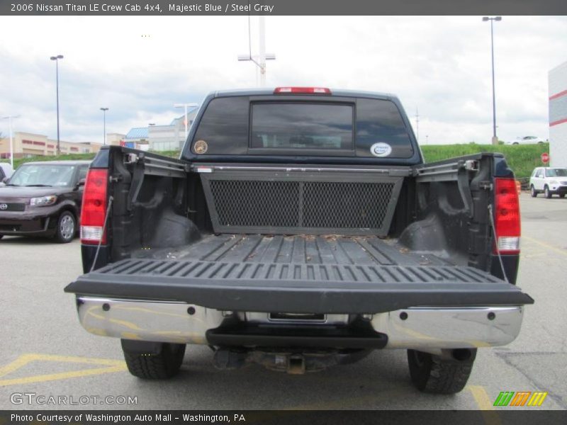 Majestic Blue / Steel Gray 2006 Nissan Titan LE Crew Cab 4x4