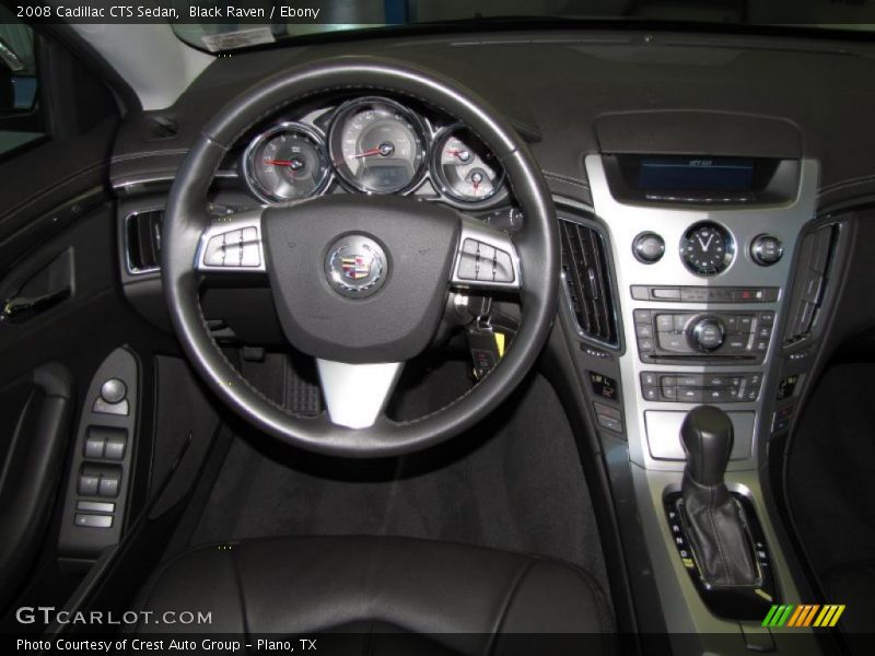 Black Raven / Ebony 2008 Cadillac CTS Sedan