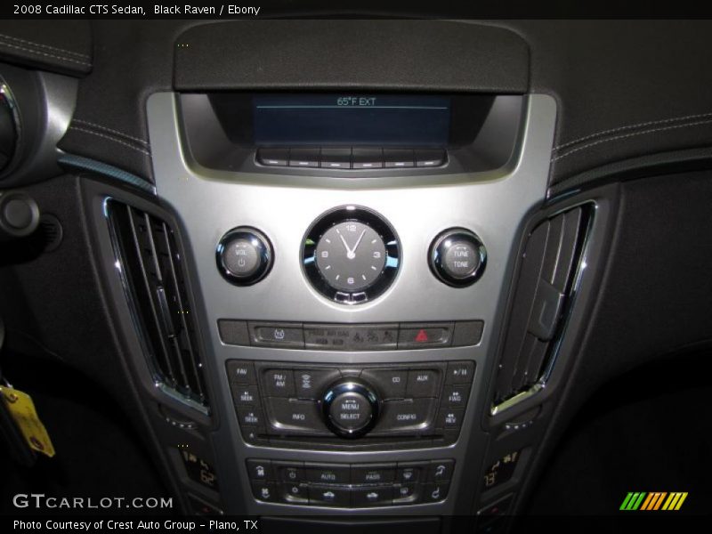 Black Raven / Ebony 2008 Cadillac CTS Sedan