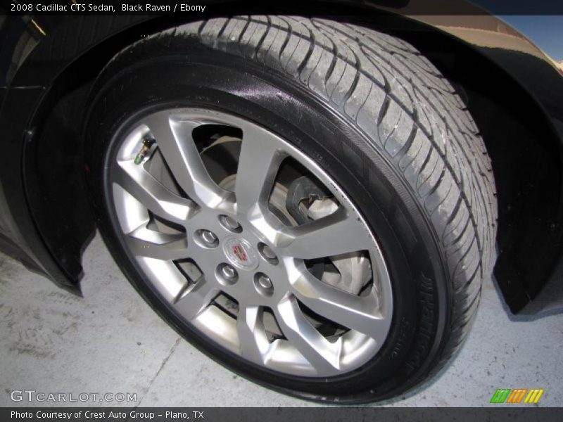 Black Raven / Ebony 2008 Cadillac CTS Sedan