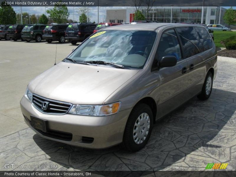 Sandstone Metallic / Ivory 2004 Honda Odyssey LX