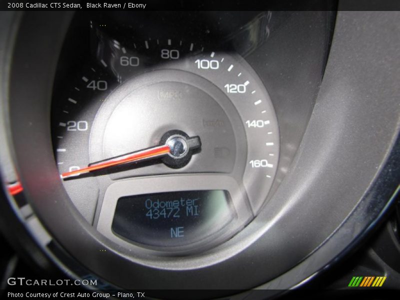Black Raven / Ebony 2008 Cadillac CTS Sedan