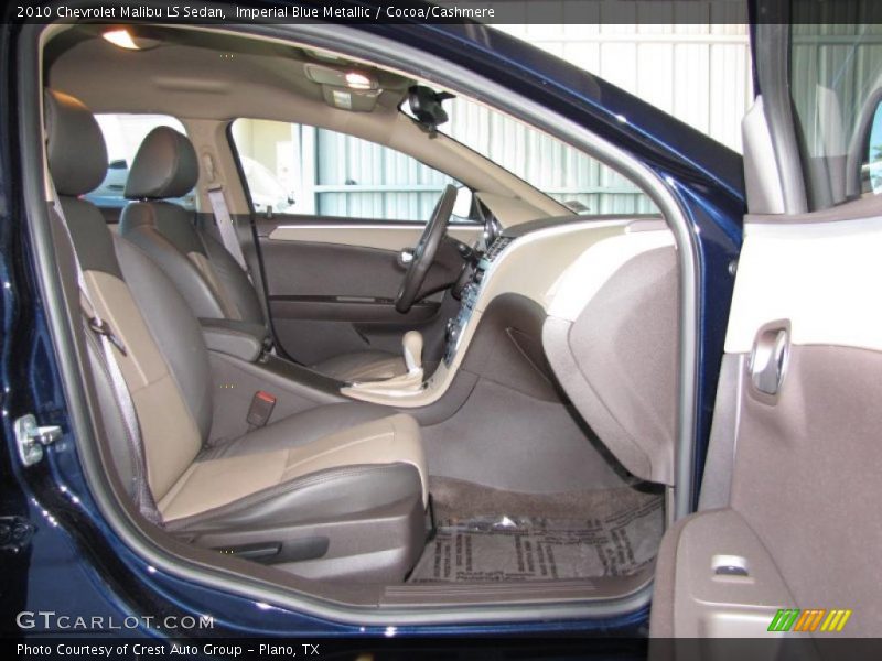 Imperial Blue Metallic / Cocoa/Cashmere 2010 Chevrolet Malibu LS Sedan