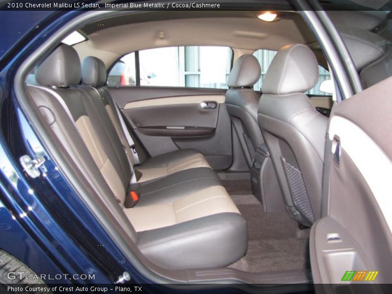 Imperial Blue Metallic / Cocoa/Cashmere 2010 Chevrolet Malibu LS Sedan