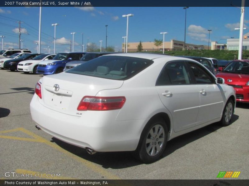 Super White / Ash 2007 Toyota Camry XLE V6