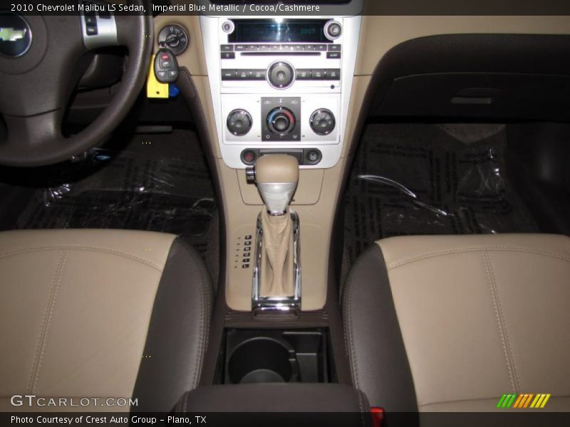 Imperial Blue Metallic / Cocoa/Cashmere 2010 Chevrolet Malibu LS Sedan