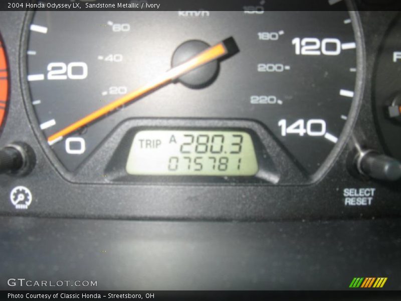 Sandstone Metallic / Ivory 2004 Honda Odyssey LX