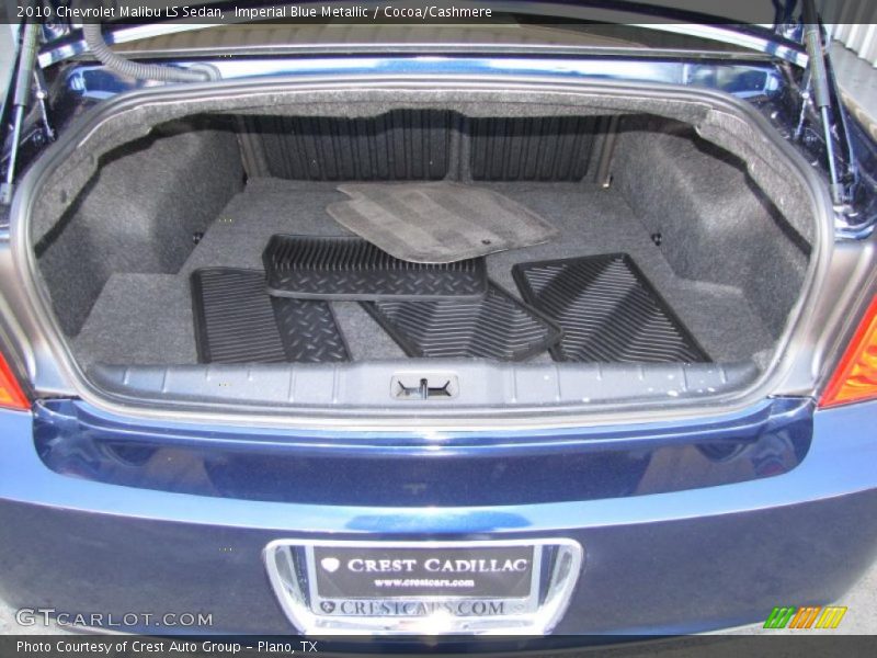 Imperial Blue Metallic / Cocoa/Cashmere 2010 Chevrolet Malibu LS Sedan