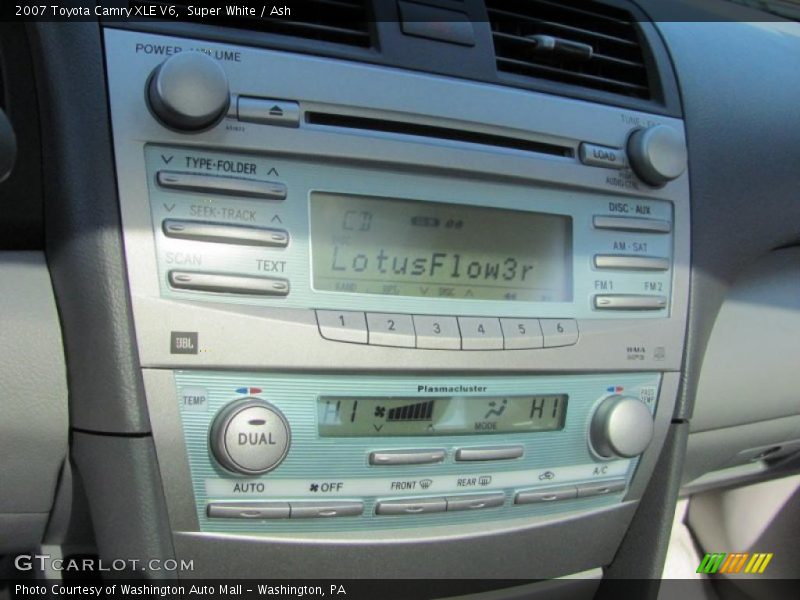 Super White / Ash 2007 Toyota Camry XLE V6