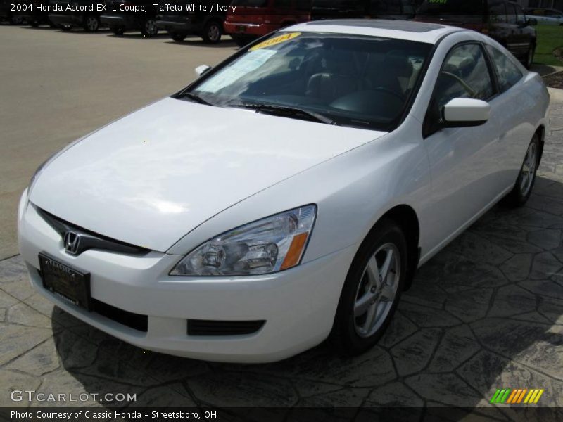 Taffeta White / Ivory 2004 Honda Accord EX-L Coupe