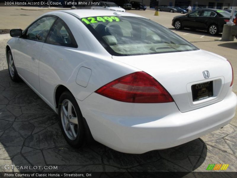 Taffeta White / Ivory 2004 Honda Accord EX-L Coupe