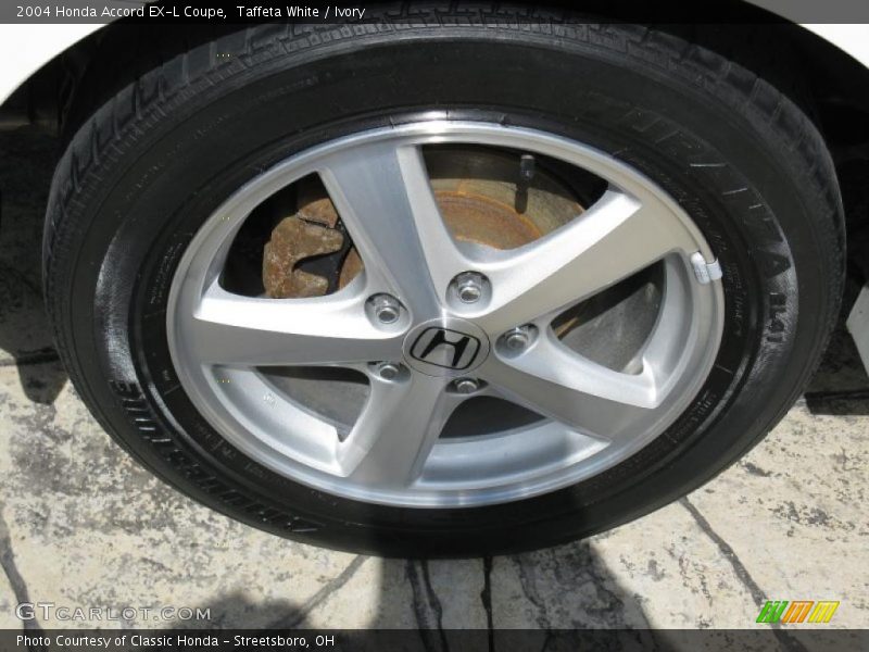 Taffeta White / Ivory 2004 Honda Accord EX-L Coupe