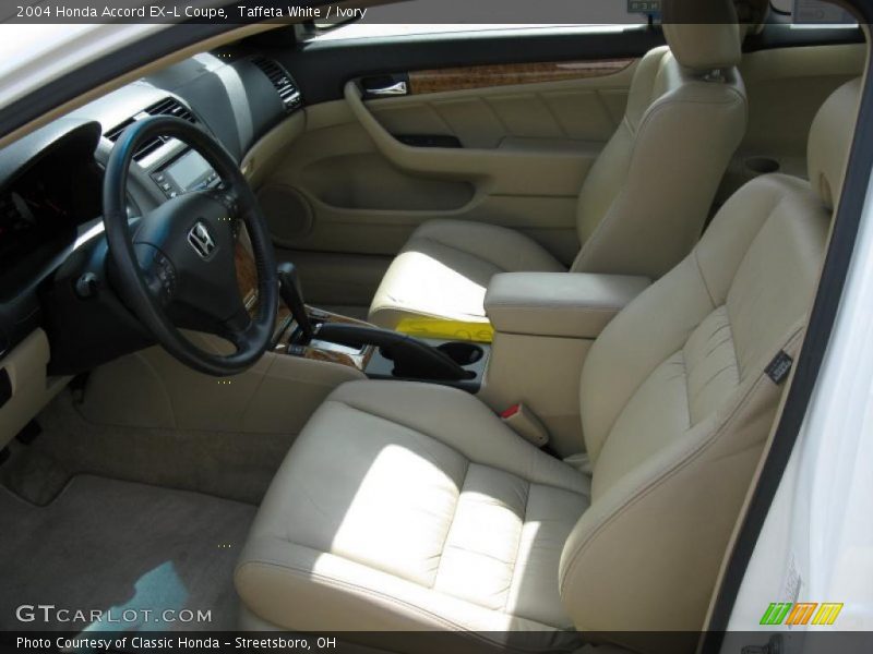 Taffeta White / Ivory 2004 Honda Accord EX-L Coupe