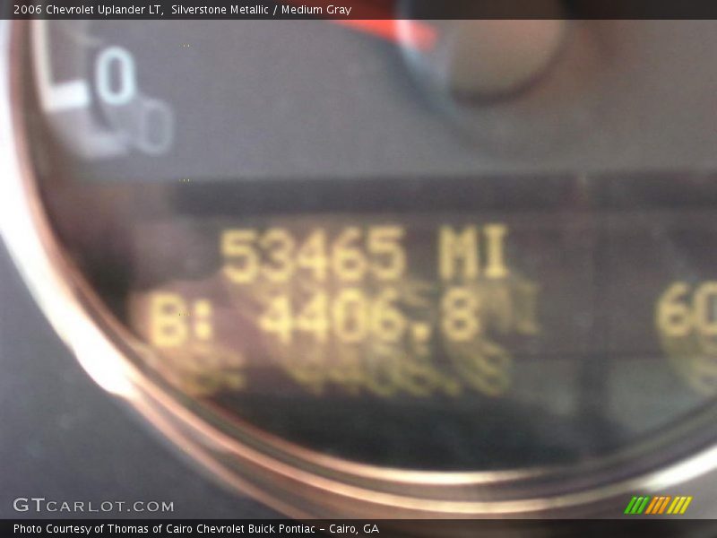 Silverstone Metallic / Medium Gray 2006 Chevrolet Uplander LT