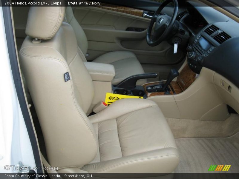 Taffeta White / Ivory 2004 Honda Accord EX-L Coupe