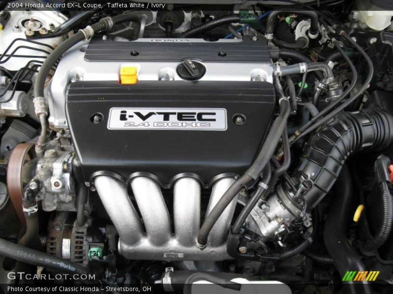 Taffeta White / Ivory 2004 Honda Accord EX-L Coupe