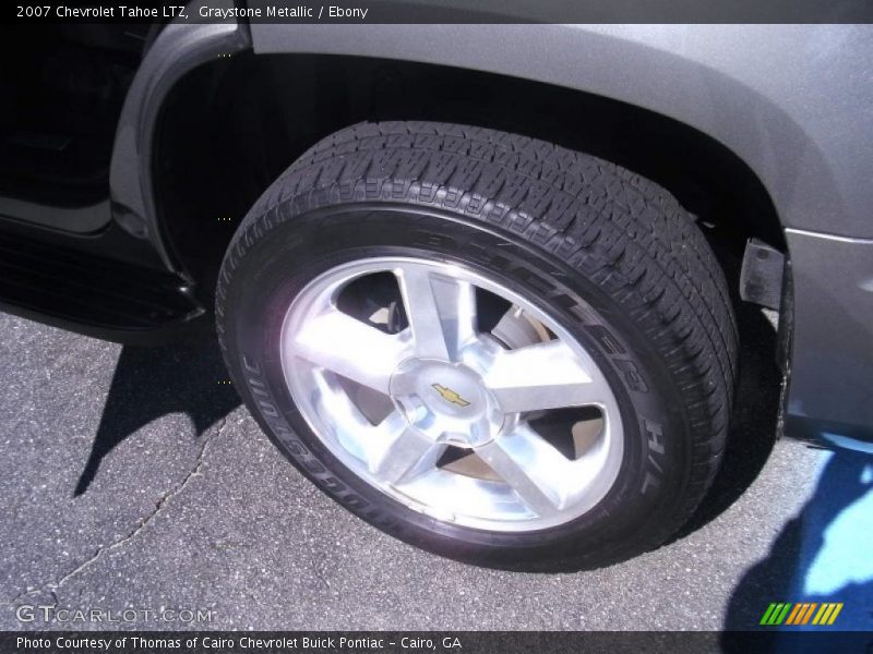 Graystone Metallic / Ebony 2007 Chevrolet Tahoe LTZ