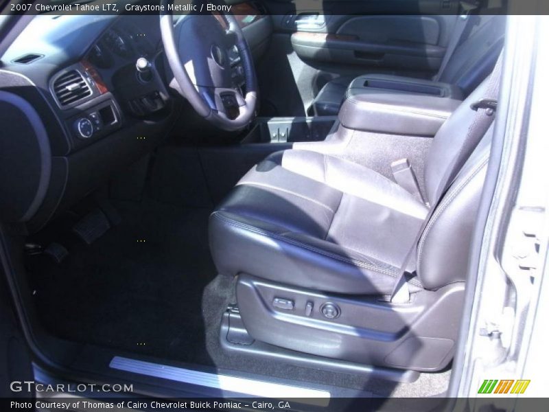 Graystone Metallic / Ebony 2007 Chevrolet Tahoe LTZ