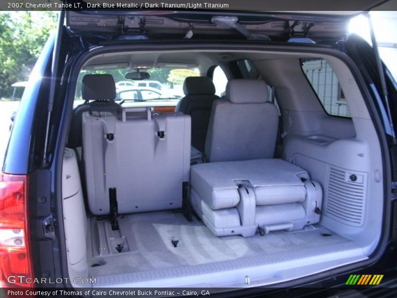 Dark Blue Metallic / Dark Titanium/Light Titanium 2007 Chevrolet Tahoe LT