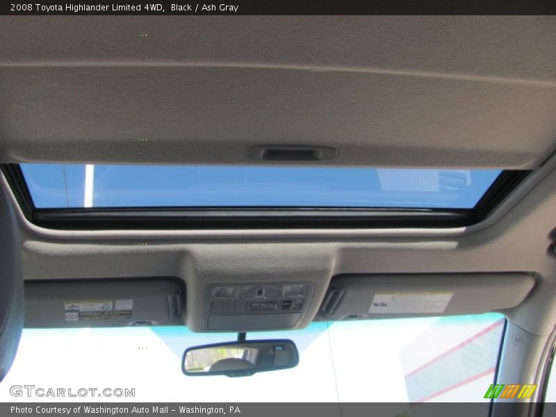 Black / Ash Gray 2008 Toyota Highlander Limited 4WD