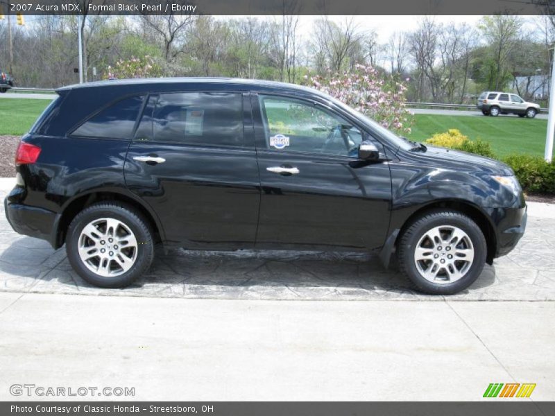 Formal Black Pearl / Ebony 2007 Acura MDX
