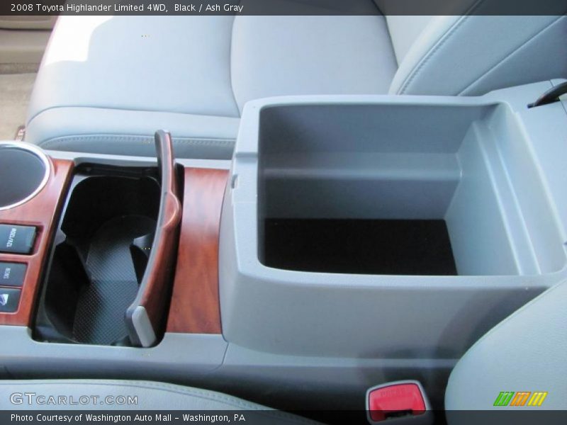 Black / Ash Gray 2008 Toyota Highlander Limited 4WD