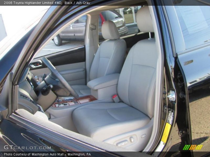 Black / Ash Gray 2008 Toyota Highlander Limited 4WD