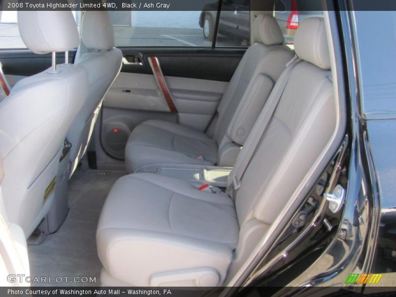 Black / Ash Gray 2008 Toyota Highlander Limited 4WD