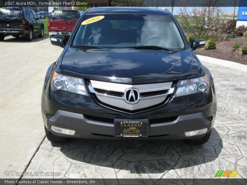 Formal Black Pearl / Ebony 2007 Acura MDX