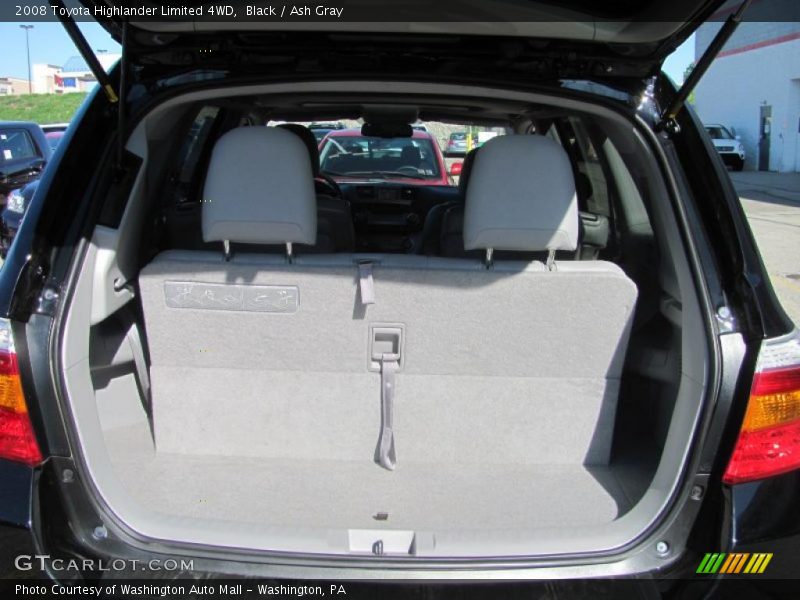 Black / Ash Gray 2008 Toyota Highlander Limited 4WD