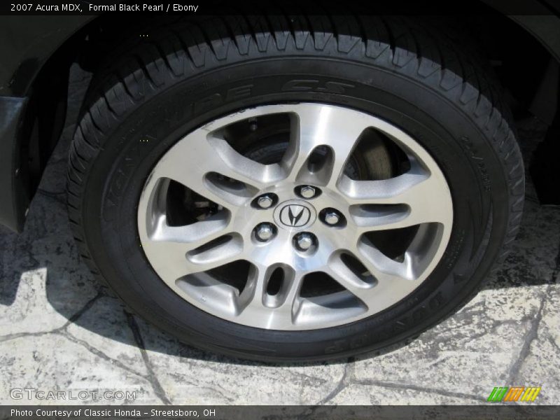 Formal Black Pearl / Ebony 2007 Acura MDX