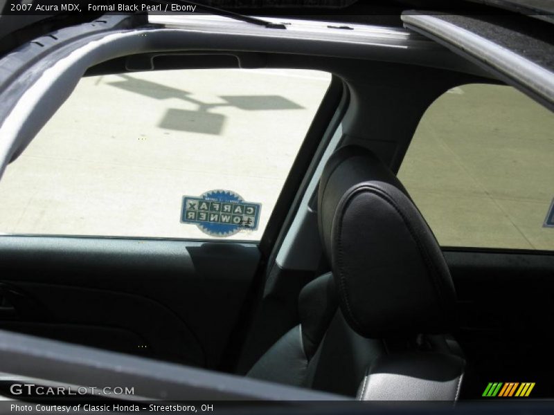 Formal Black Pearl / Ebony 2007 Acura MDX