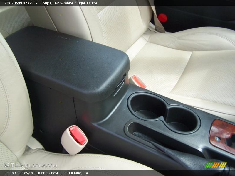 Ivory White / Light Taupe 2007 Pontiac G6 GT Coupe